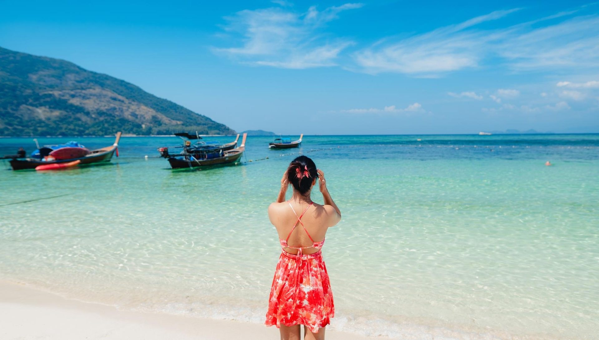 Guided sea kayak tour through limestone lagoons in Krabi